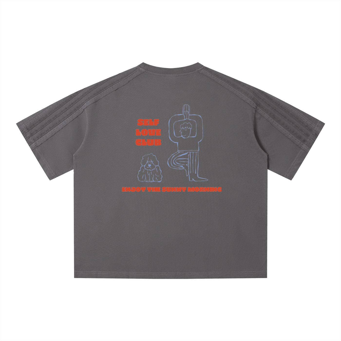 SLEEKZ Self Love Club Boxy T-Shirt - SLEEKZ