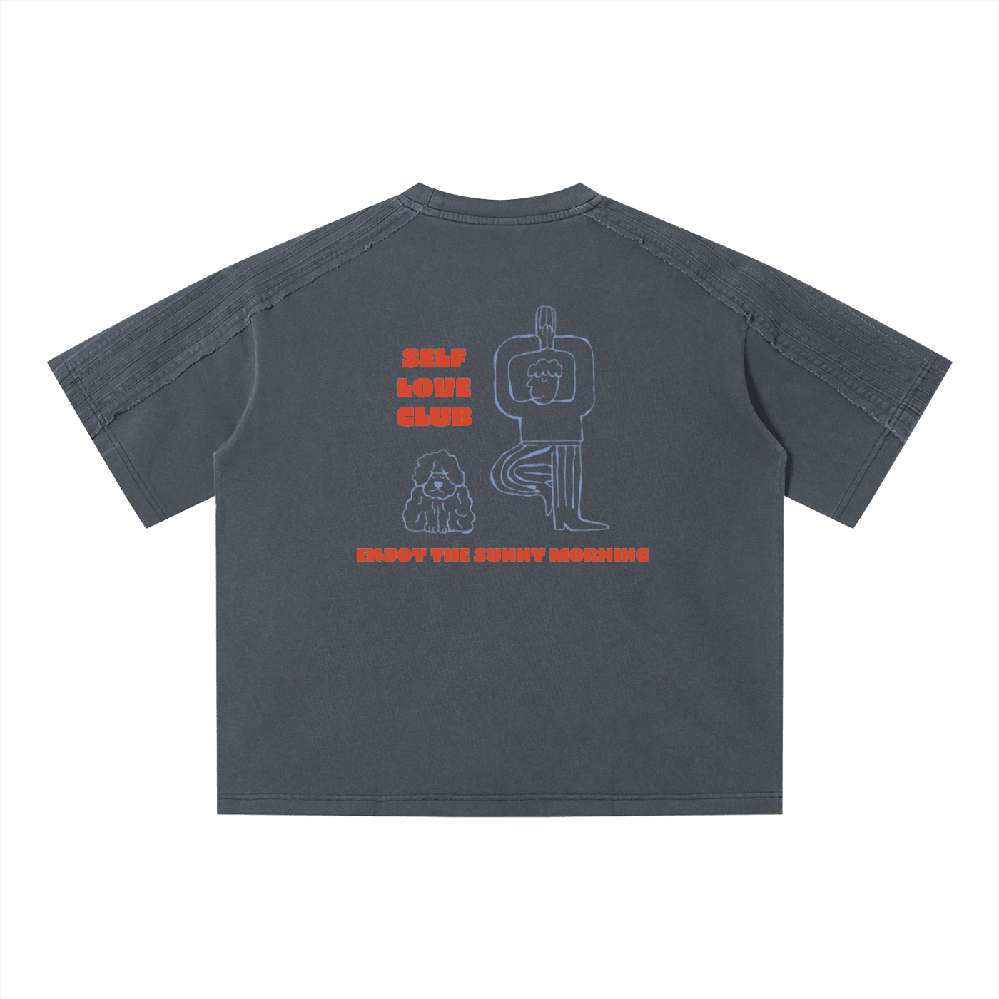 SLEEKZ Self Love Club Boxy T-Shirt - SLEEKZ