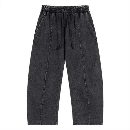 SLEEKZ Snow Wash Drawstring Cotton Pants - SLEEKZ