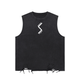 SLEEKZ Snow Washed Raw Hem Tank Top - SLEEKZ