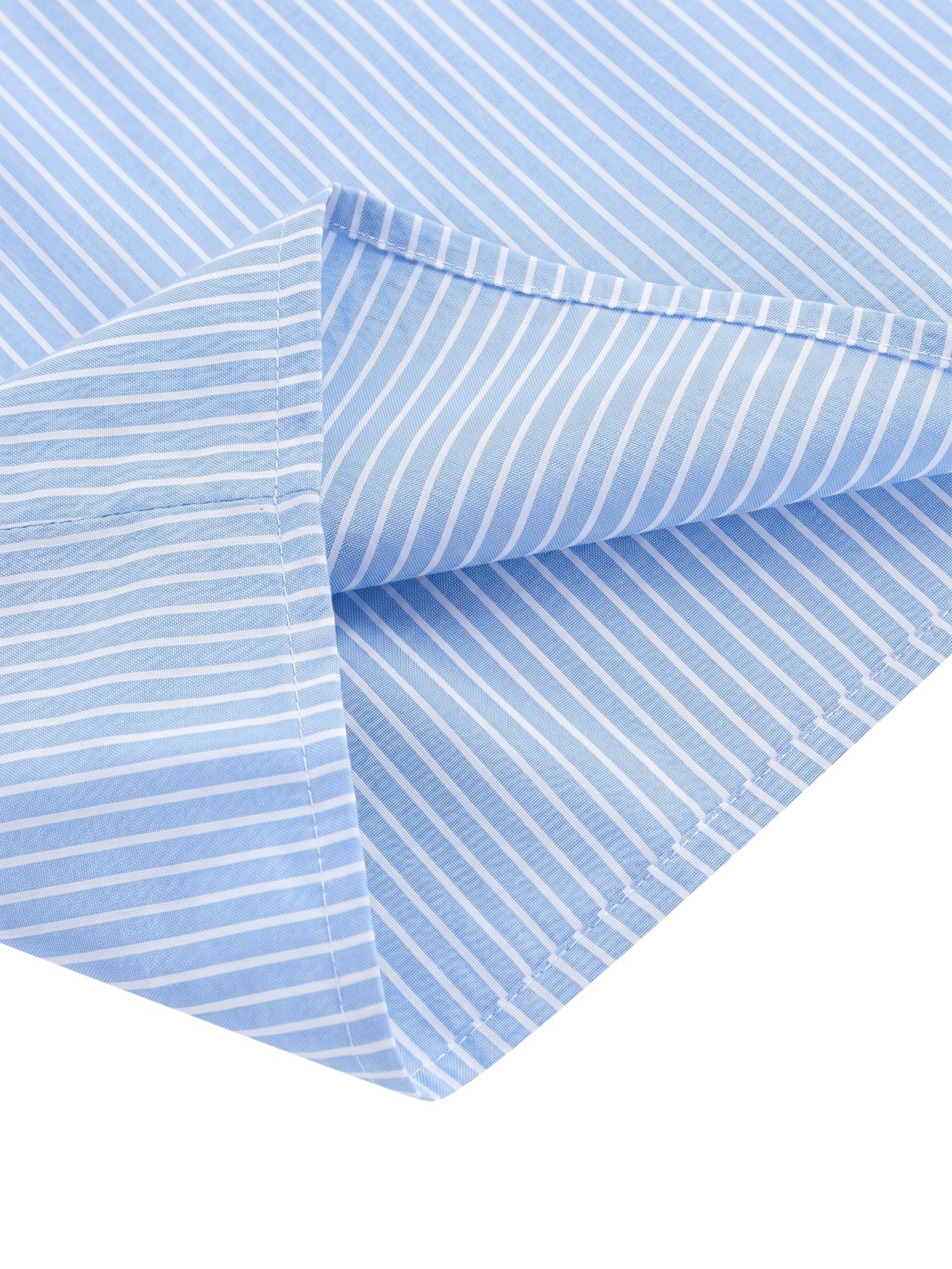 SLEEKZ Striped Boxy Cropped Shirt - SLEEKZ