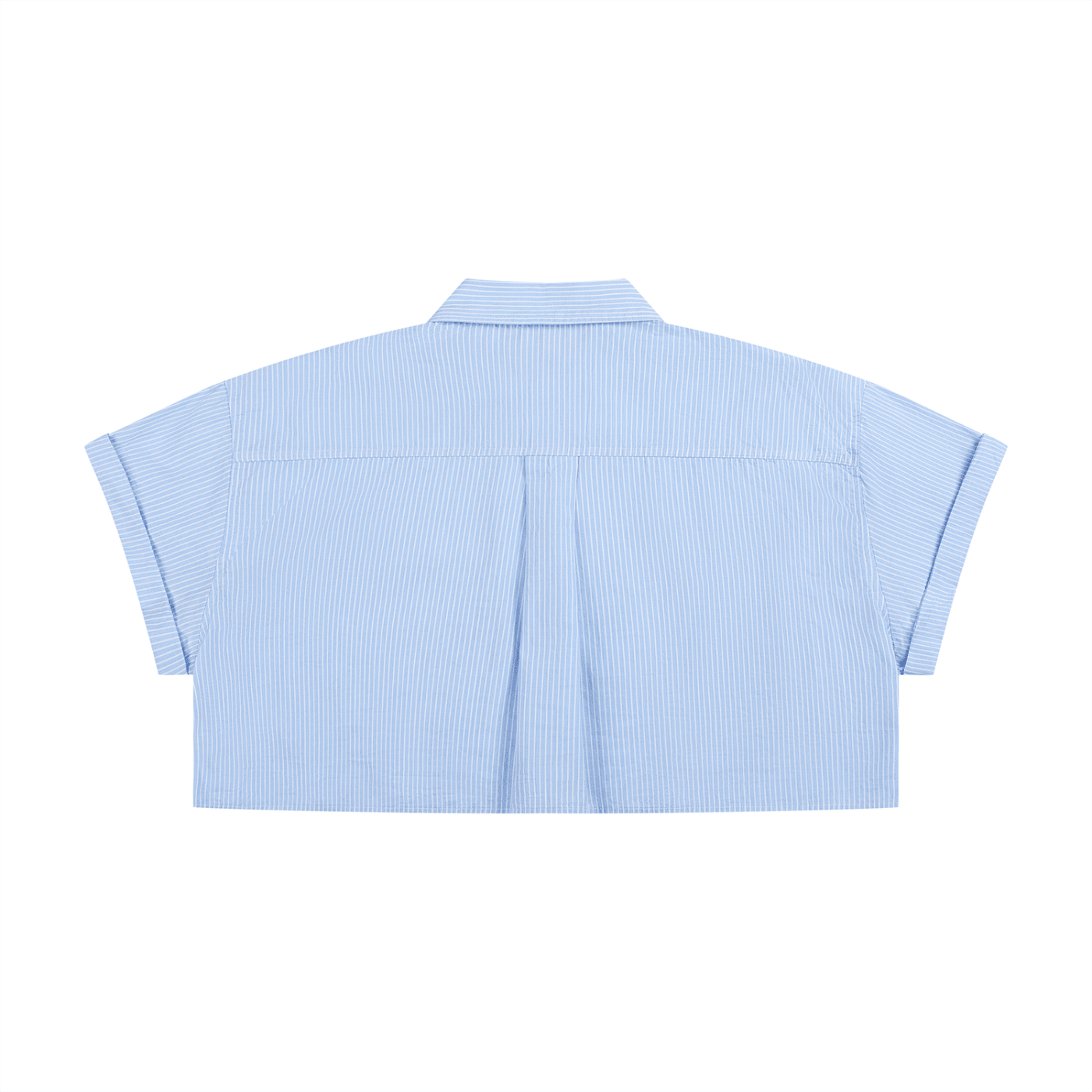 SLEEKZ Striped Boxy Cropped Shirt - SLEEKZ