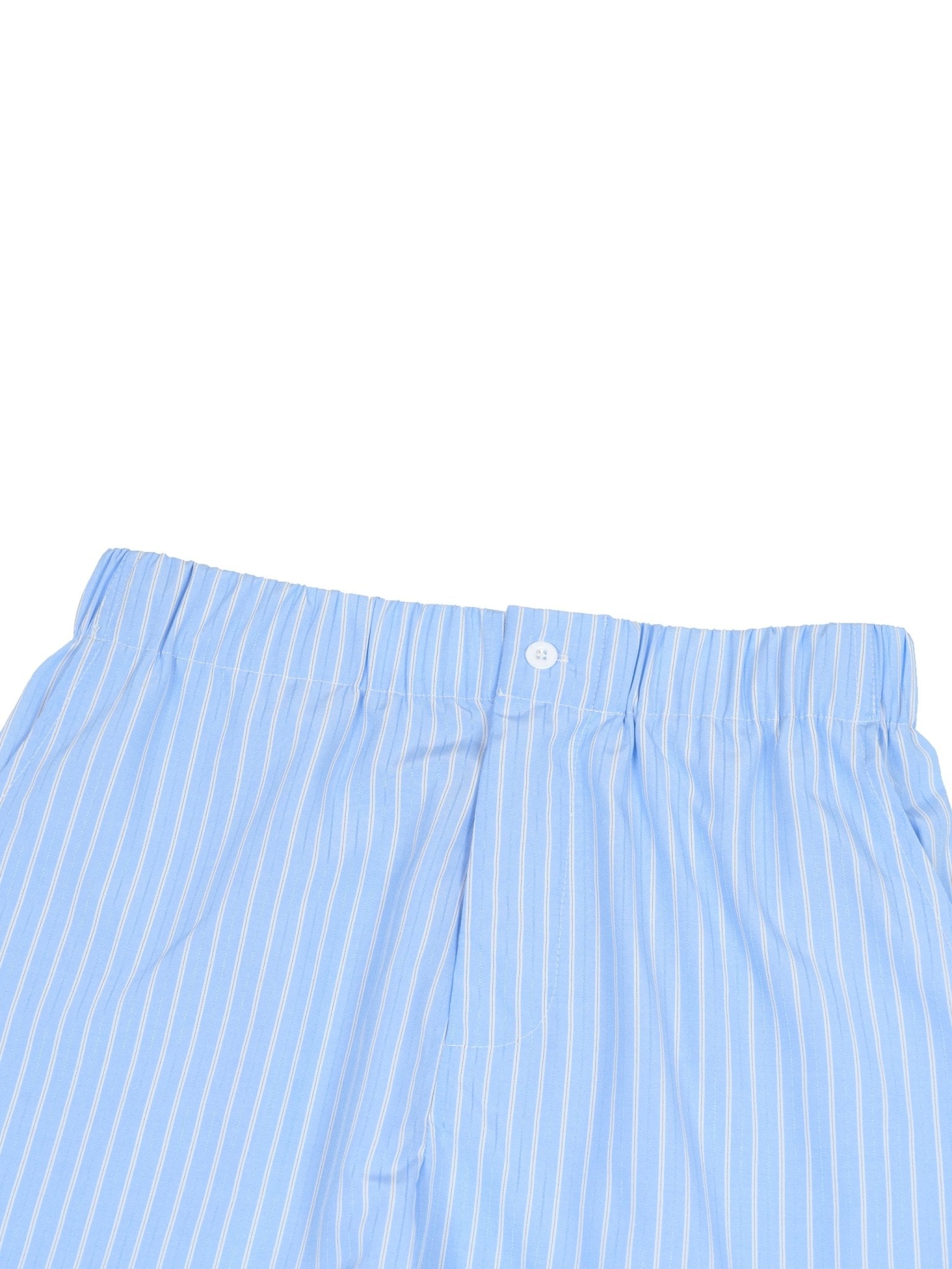 SLEEKZ Striped Elastic Waist Shorts - SLEEKZ