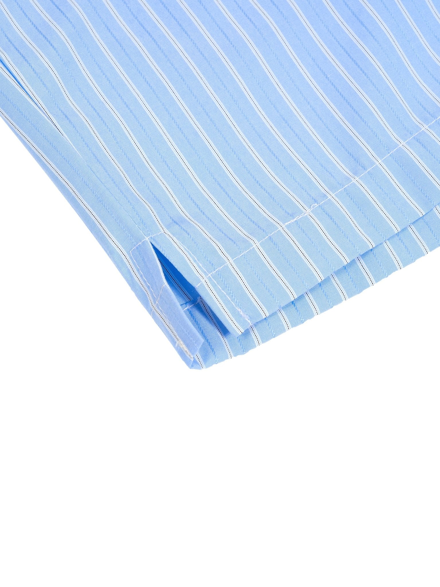 SLEEKZ Striped Elastic Waist Shorts - SLEEKZ