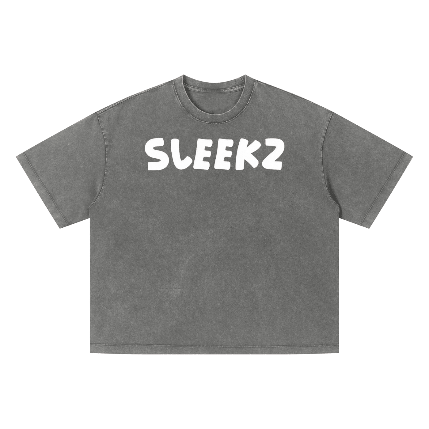 SLEEKZ Unisex Vintage Wash Boxy T-Shirt - SLEEKZ
