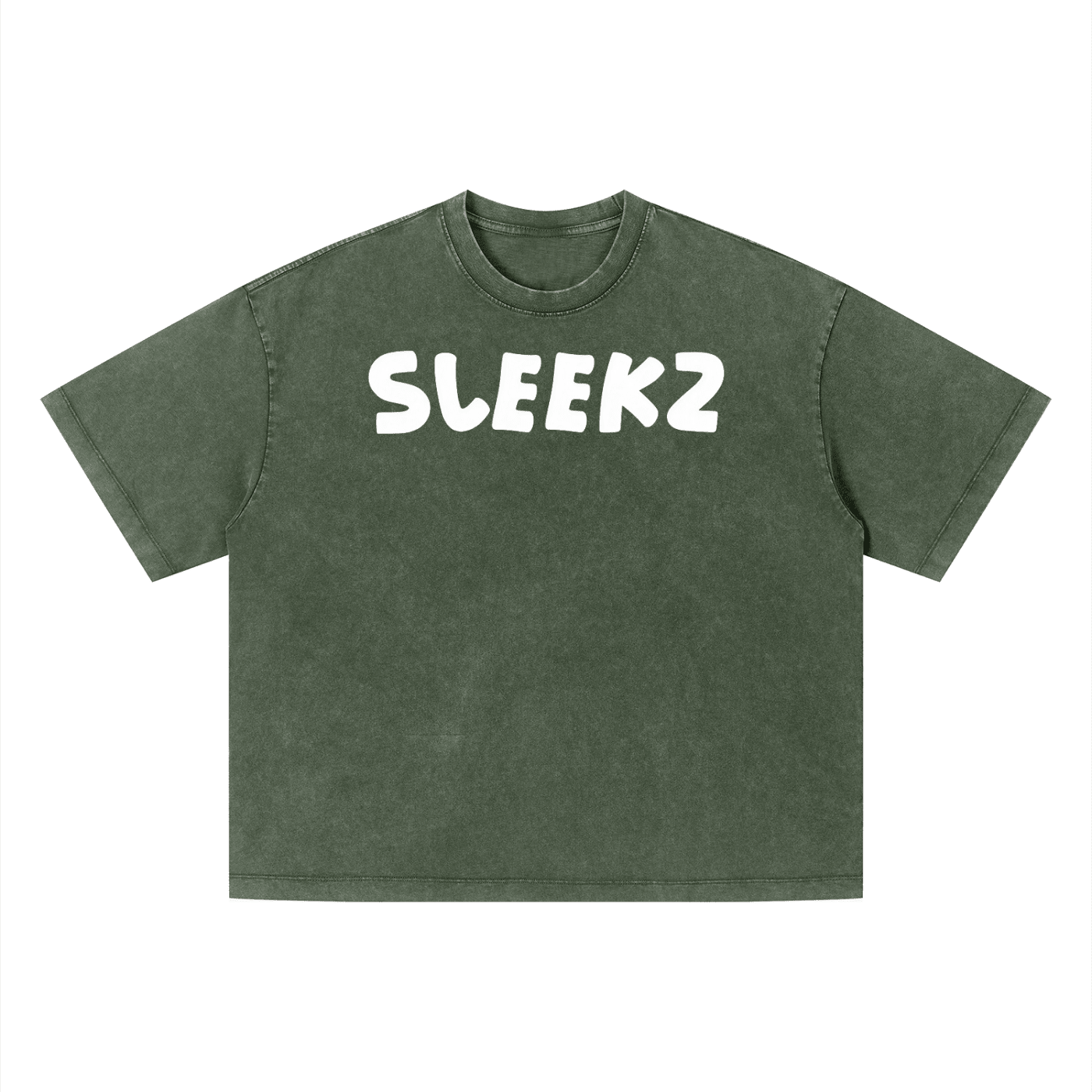 SLEEKZ Unisex Vintage Wash Boxy T-Shirt - SLEEKZ