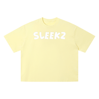 SLEEKZ Unisex Vintage Wash Boxy T-Shirt - SLEEKZ