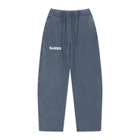 SLEEKZ Unisex Vintage Wash Loose Sweatpants - SLEEKZ