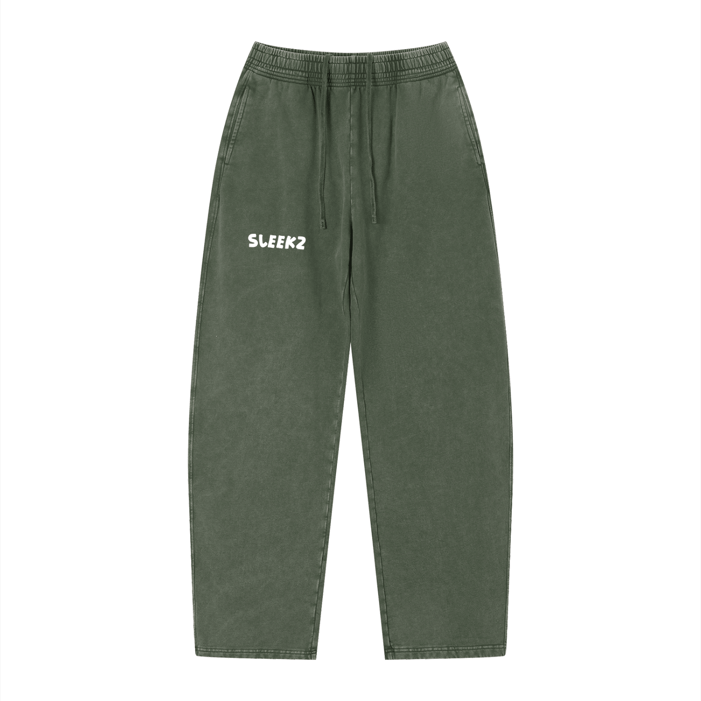 SLEEKZ Unisex Vintage Wash Loose Sweatpants - SLEEKZ