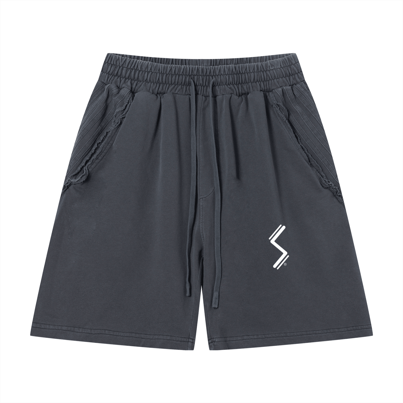 SLEEKZ Vintage Raw Edge Shorts - SLEEKZ