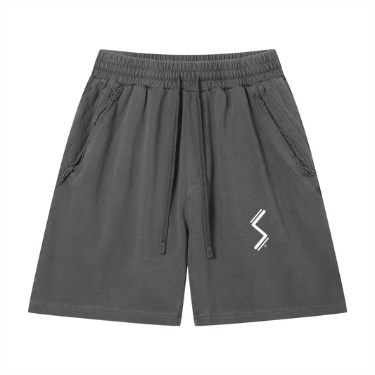 SLEEKZ Vintage Raw Edge Shorts - SLEEKZ