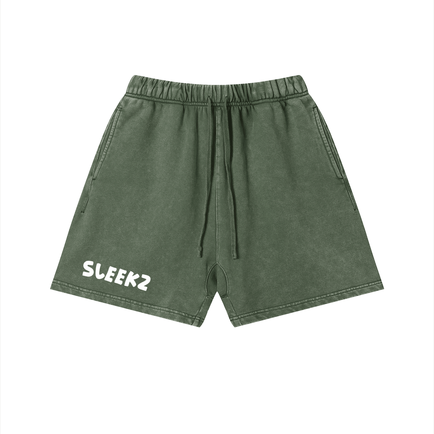 SLEEKZ Vintage Wash Cotton Shorts - SLEEKZ