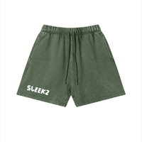 SLEEKZ Vintage Wash Cotton Shorts - SLEEKZ