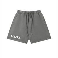 SLEEKZ Vintage Wash Cotton Shorts - SLEEKZ