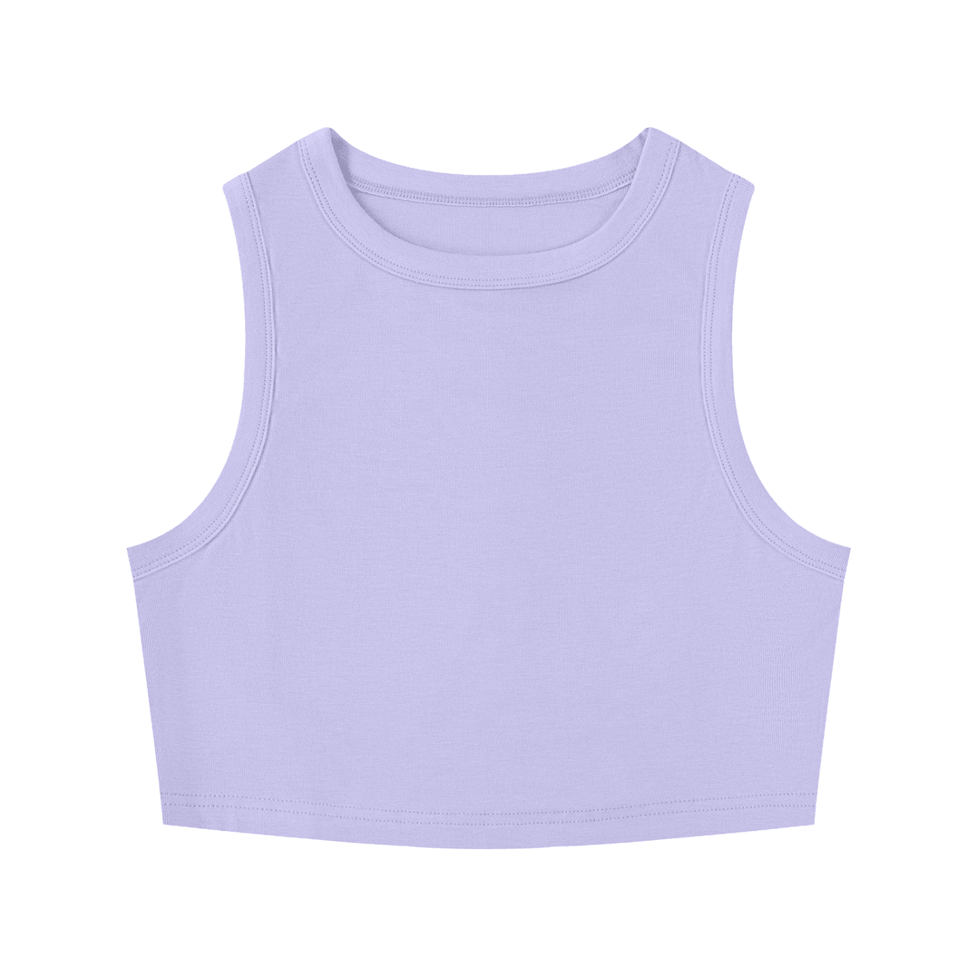 SLEEKZ Women's Tight Crewneck Crop Tank Top - SLEEKZ