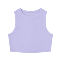 SLEEKZ Women's Tight Crewneck Crop Tank Top - SLEEKZ