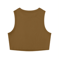 SLEEKZ Women's Tight Crewneck Crop Tank Top - SLEEKZ