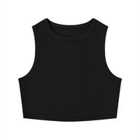 SLEEKZ Women's Tight Crewneck Crop Tank Top - SLEEKZ