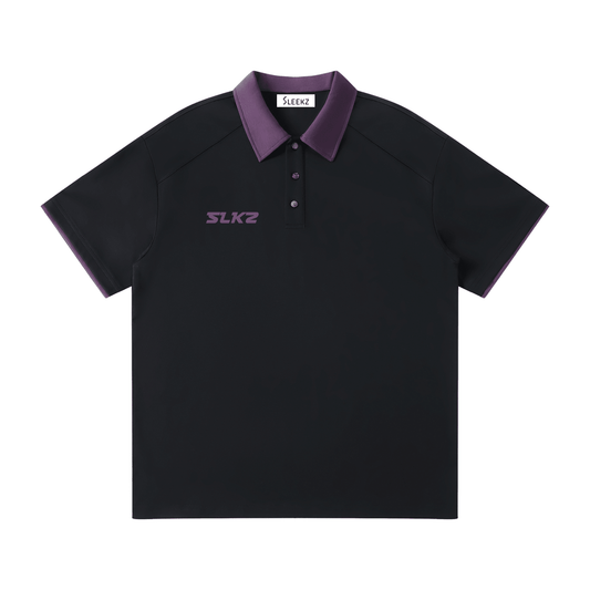 SLKZ Contrast Piping Polo - SLEEKZ