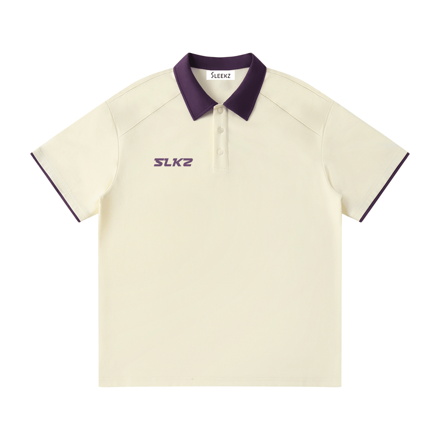SLKZ Contrast Piping Polo - SLEEKZ