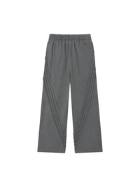 Snow Washed Tape Raw Edge Sweatpants - SLEEKZ