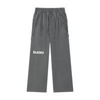 Snow Washed Tape Raw Edge Sweatpants - SLEEKZ