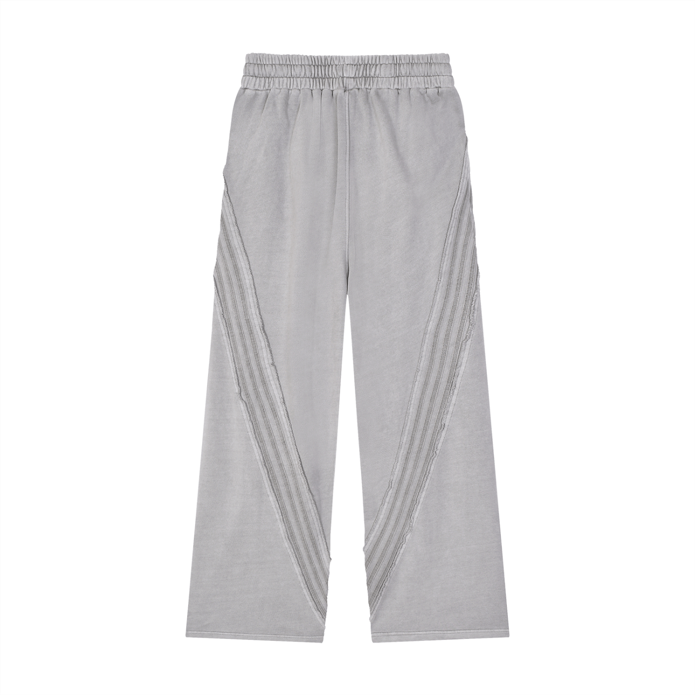 Snow Washed Tape Raw Edge Sweatpants - SLEEKZ