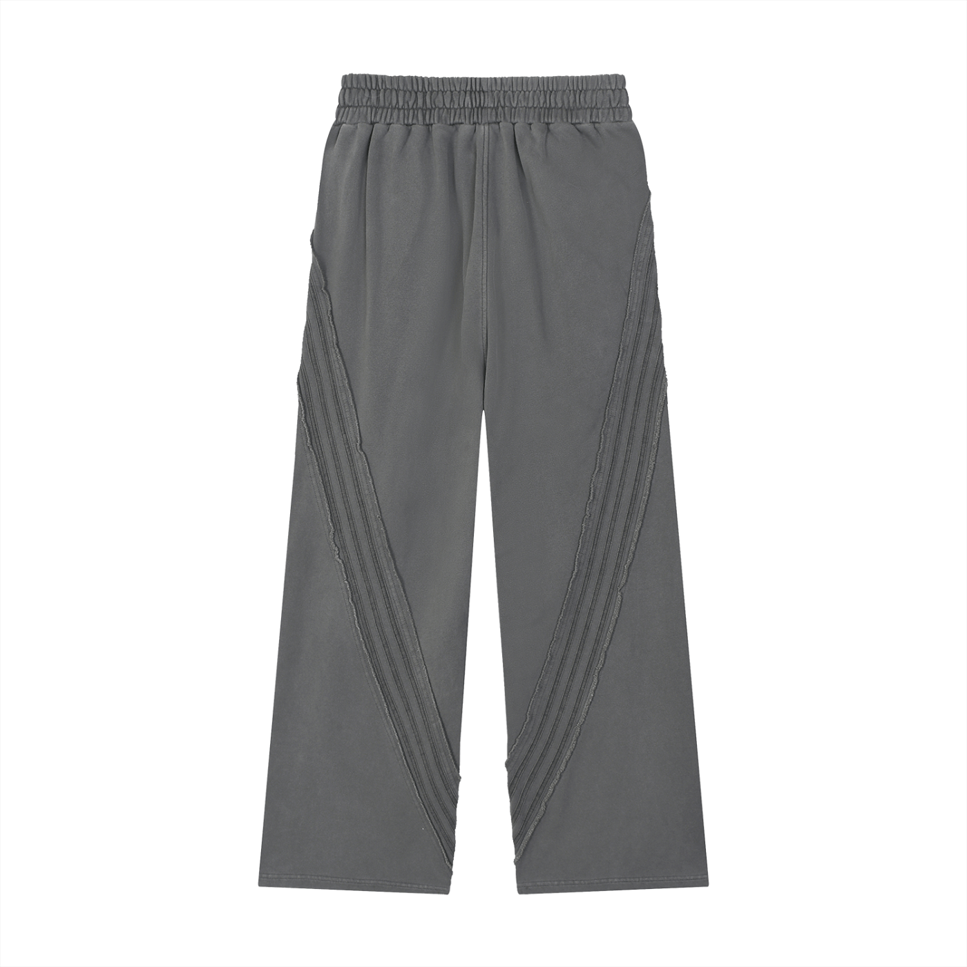 Snow Washed Tape Raw Edge Sweatpants - SLEEKZ