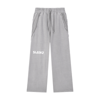 Snow Washed Tape Raw Edge Sweatpants - SLEEKZ