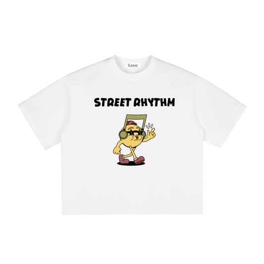 Street Rhythm Boxy Tee - SLEEKZ