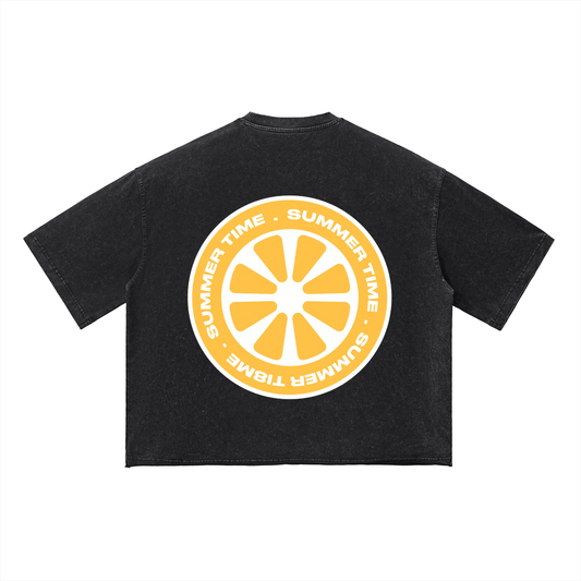 Summer time Boxy T-Shirt - SLEEKZ