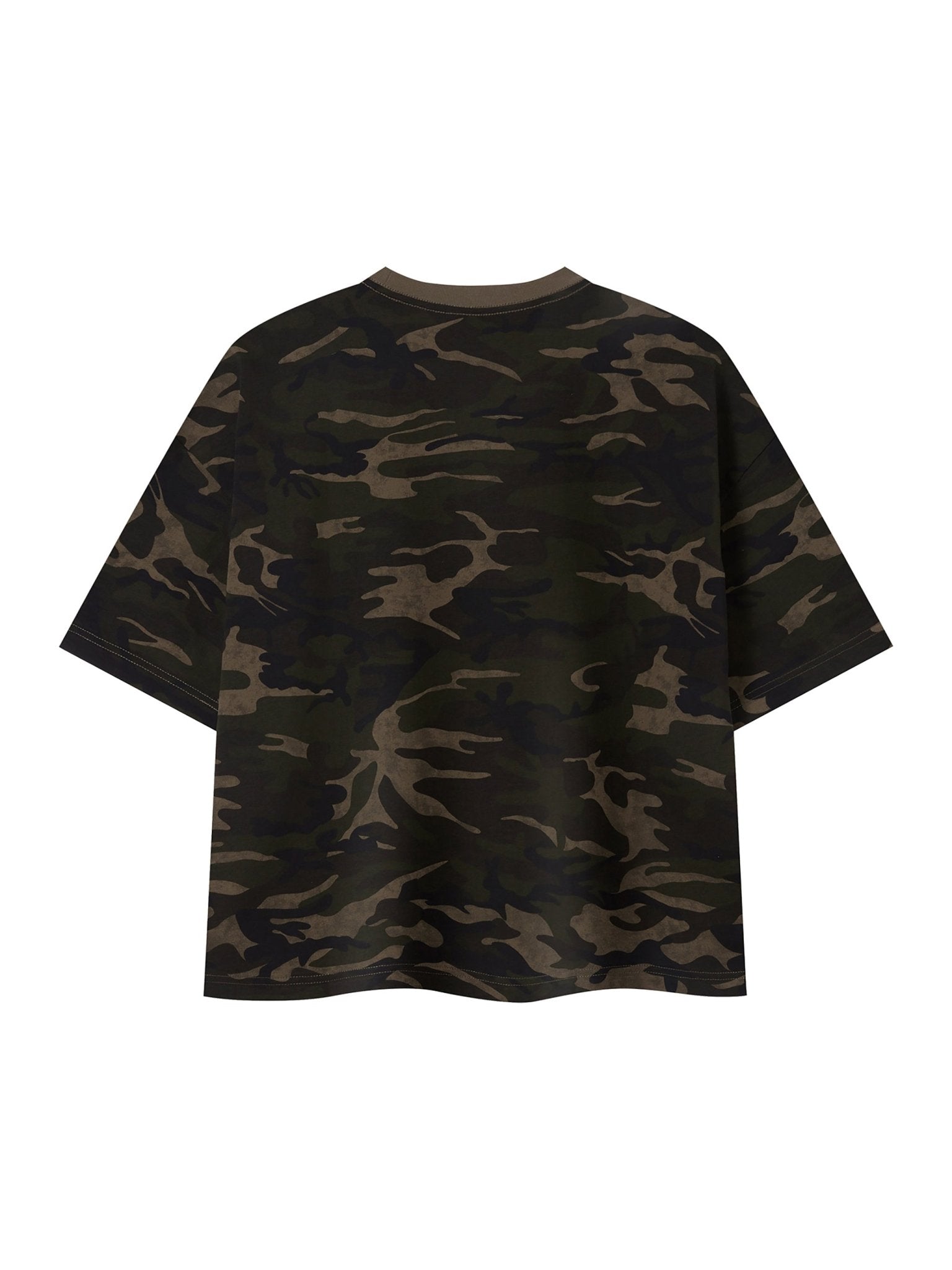 Unisex Camo Boxy T-Shirt - SLEEKZ
