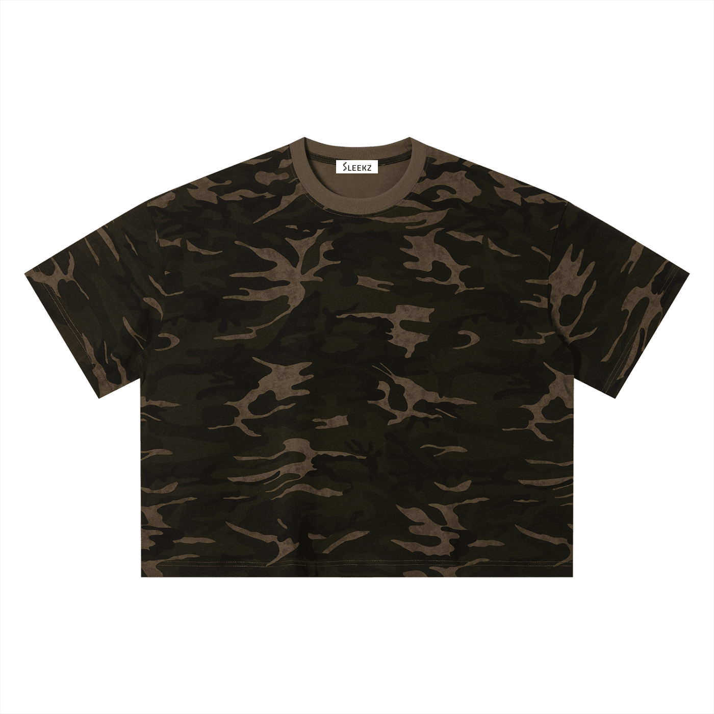 Unisex Camo Boxy T-Shirt - SLEEKZ