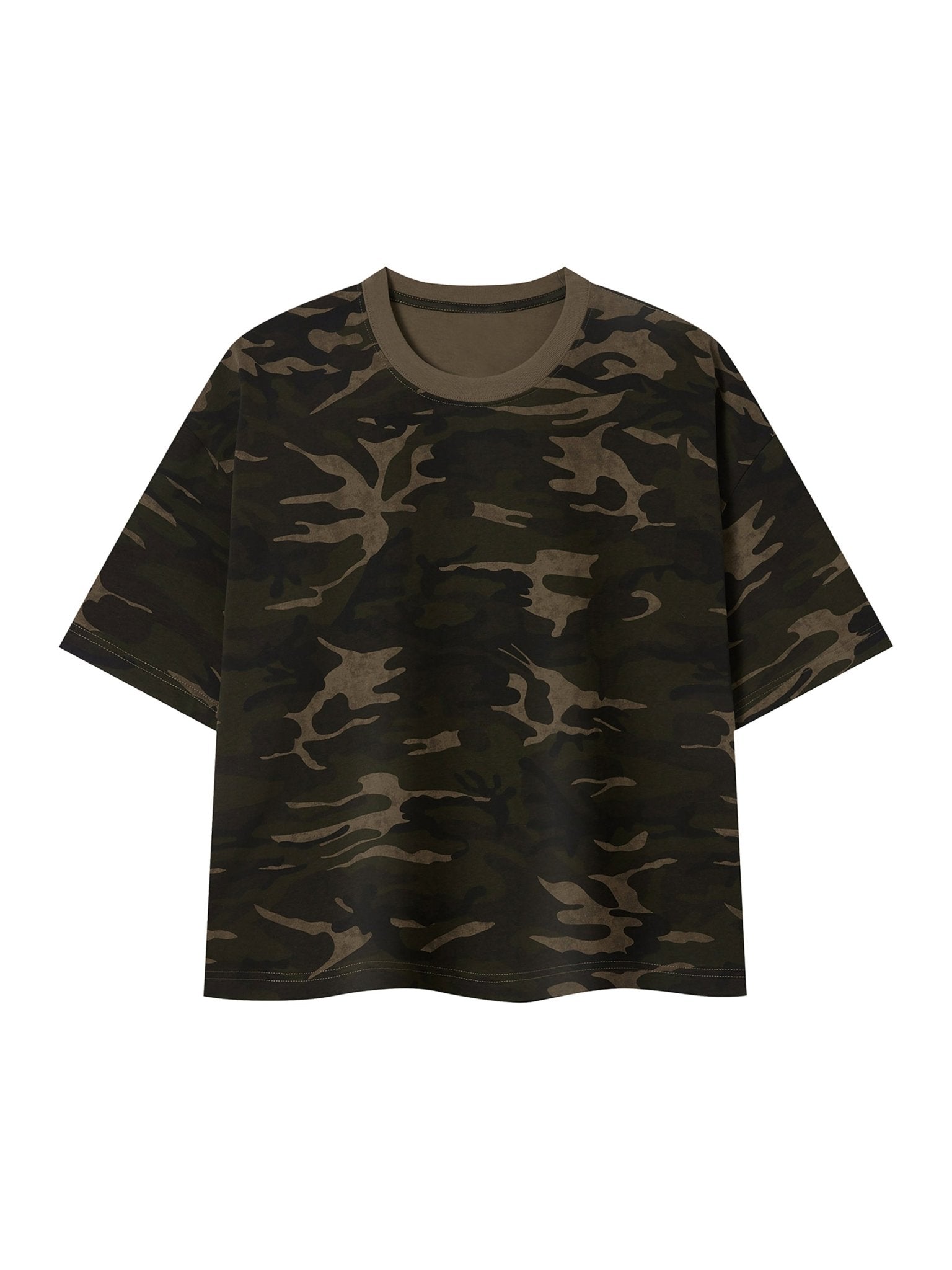 Unisex Camo Boxy T-Shirt - SLEEKZ