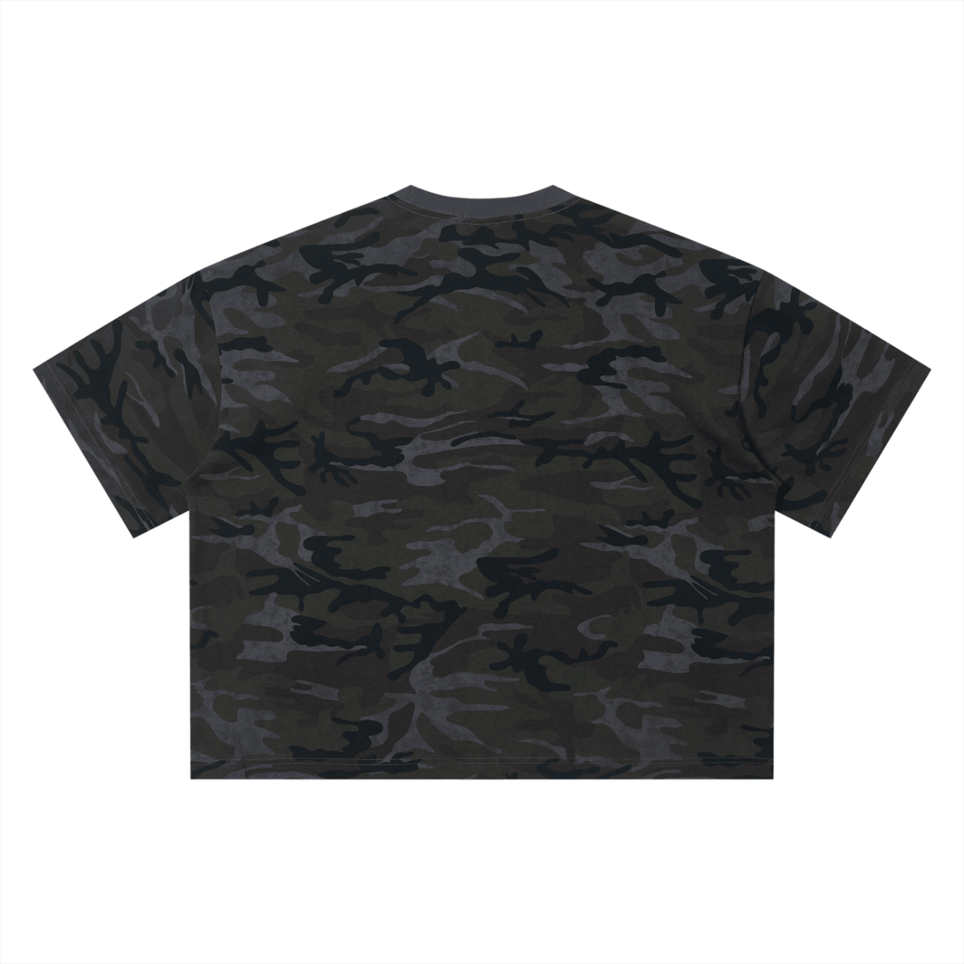 Unisex Camo Boxy T-Shirt - SLEEKZ