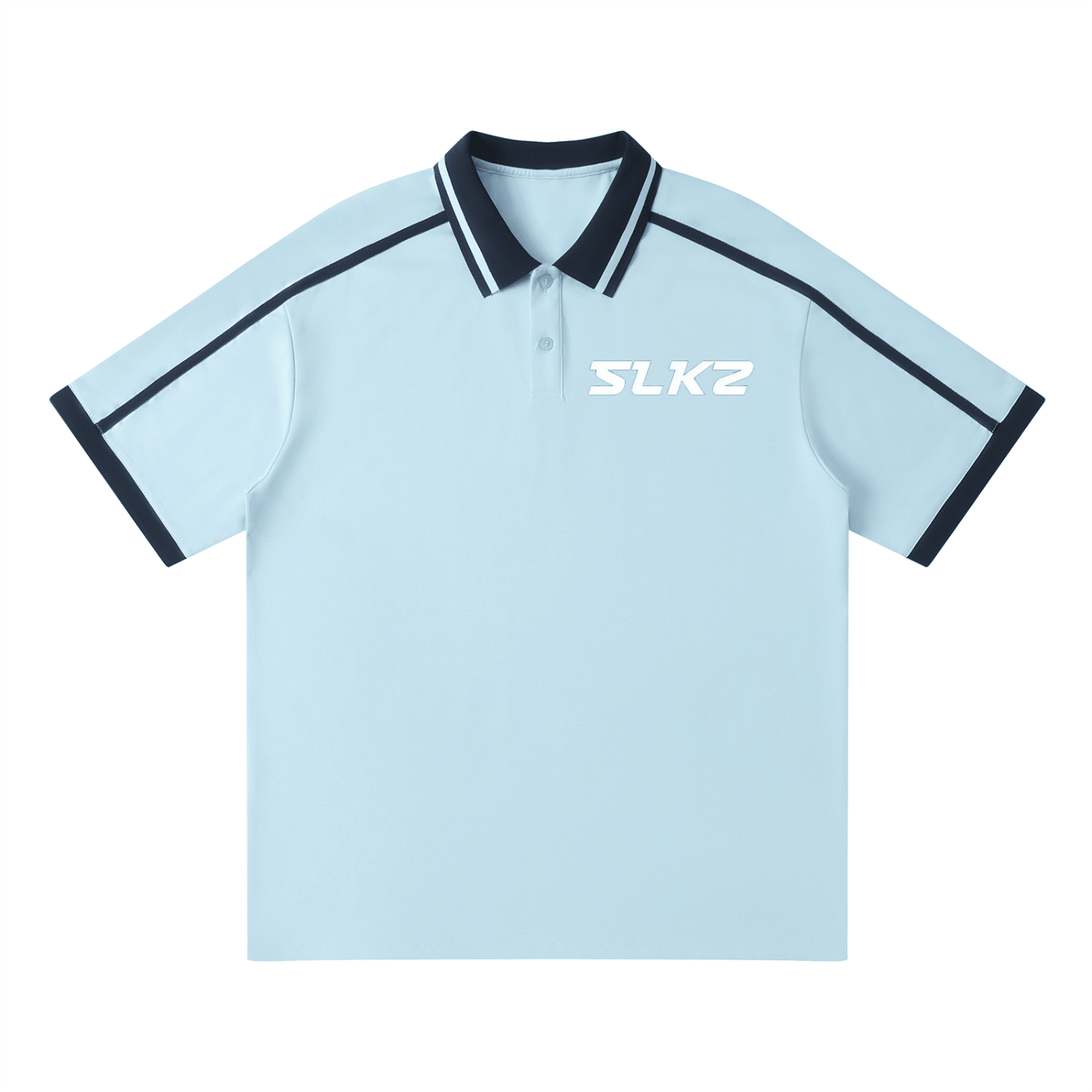 Unisex Contrast Piping Polo Shirt - SLEEKZ