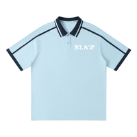 Unisex Contrast Piping Polo Shirt - SLEEKZ