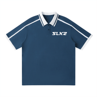 Unisex Contrast Piping Polo Shirt - SLEEKZ