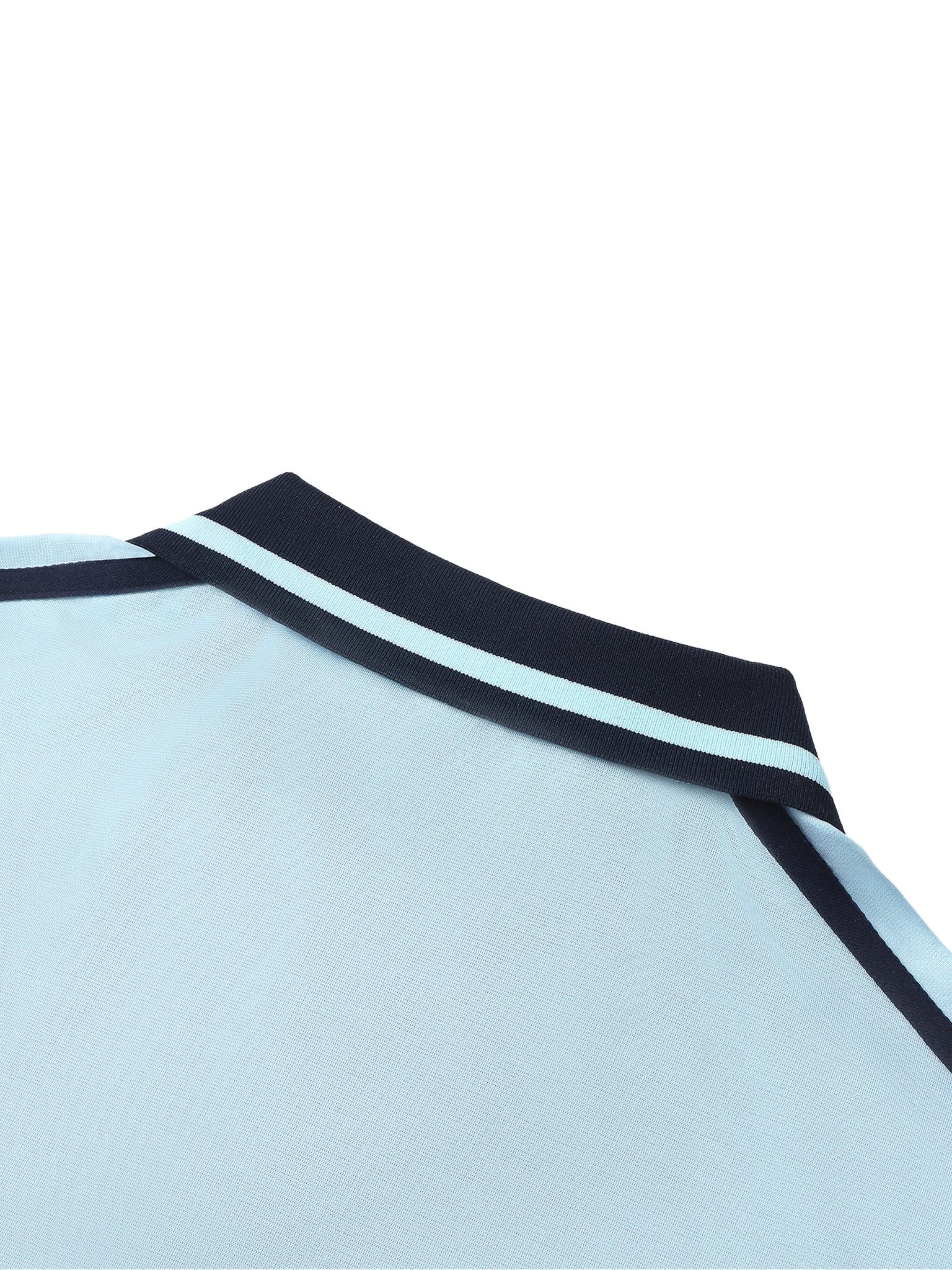 Unisex Contrast Piping Polo Shirt - SLEEKZ