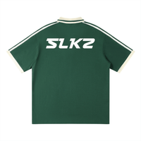 Unisex Contrast Piping Polo Shirt - SLEEKZ