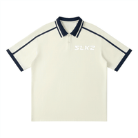 Unisex Contrast Piping Polo Shirt - SLEEKZ