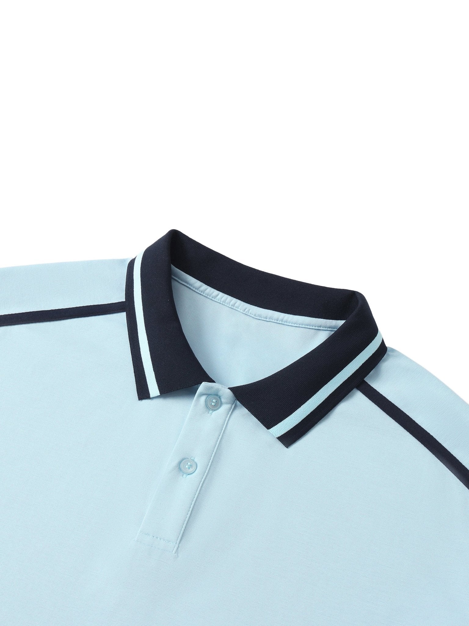 Unisex Contrast Piping Polo Shirt - SLEEKZ