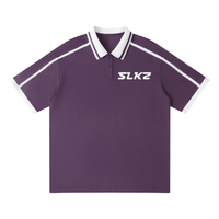 Unisex Contrast Piping Polo Shirt - SLEEKZ