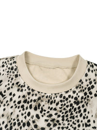 Unisex Leopard Print Boxy T-Shirt - SLEEKZ