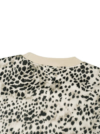 Unisex Leopard Print Boxy T-Shirt - SLEEKZ