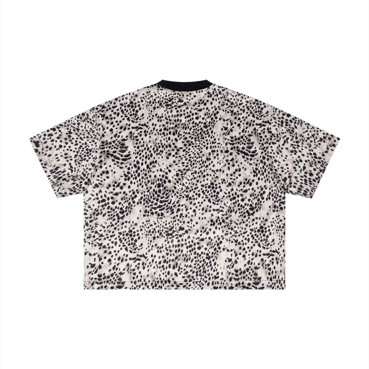Unisex Leopard Print Boxy T-Shirt - SLEEKZ
