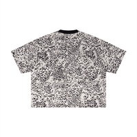 Unisex Leopard Print Boxy T-Shirt - SLEEKZ