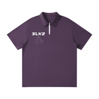 Unisex Quarter - Zip Polo Shirt 001 - SLEEKZ