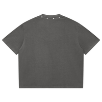 Unisex Washed Boxy Studded T-Shirt - SLEEKZ