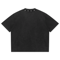 Unisex Washed Boxy Studded T-Shirt - SLEEKZ